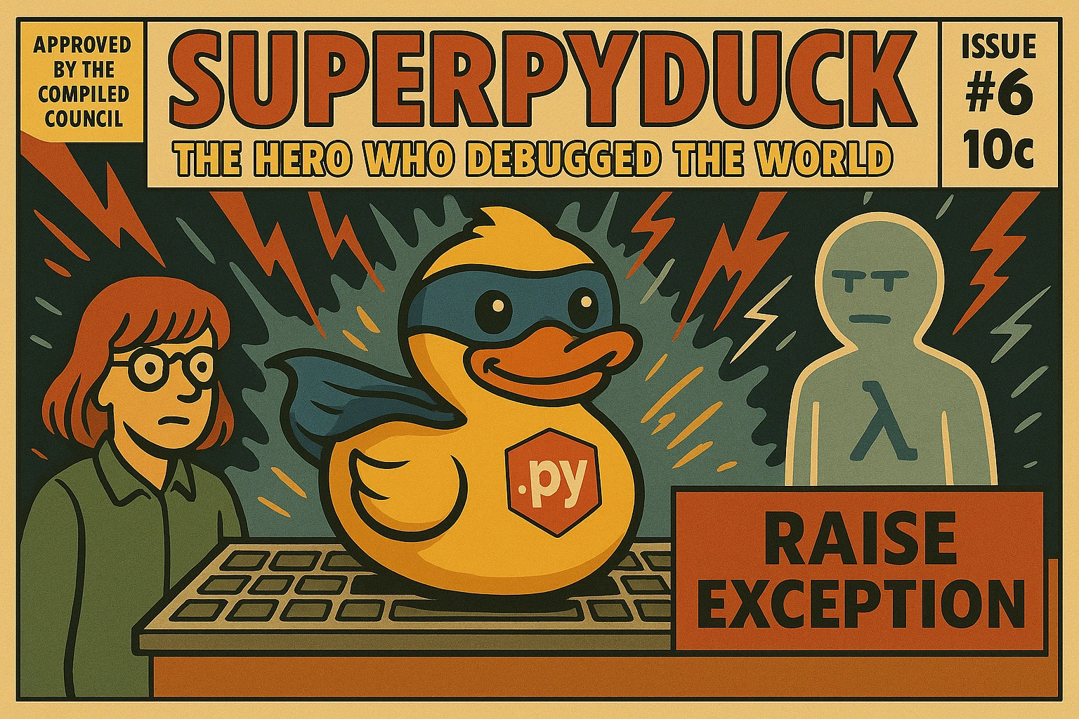 superpyduck the duck who debugged the world - s01e05 - raise exception